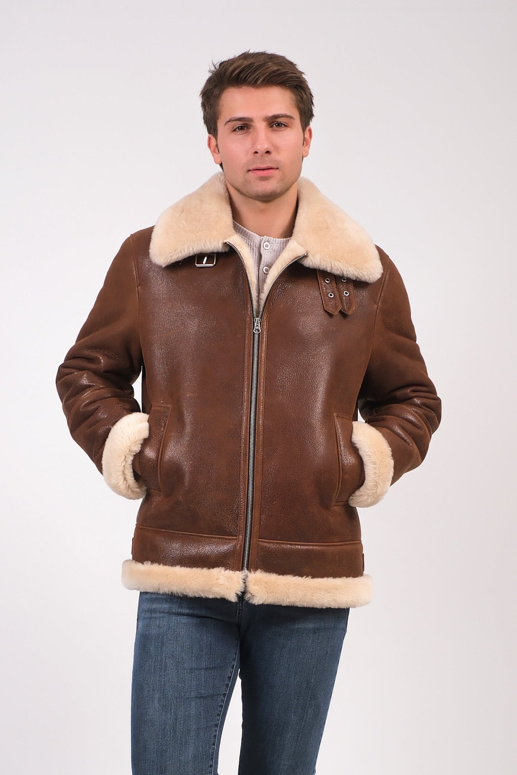 Rupert Shearling Aviator Jacket