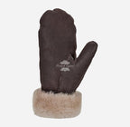B3 Sheepskin Mitten Gloves Thick Real Shearling Leather Winter Gloves