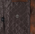 BRUISER Men's Vintage Brown Leather Jacket