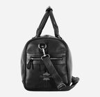 HOLDALL Leather Weekend Duffel Bag Travel Gym Bag