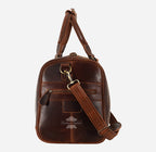 HOLDALL Leather Duffel Bag Weekend Travel & Gym Holdall
