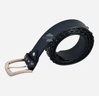 Men's Star Studded Leather Belt