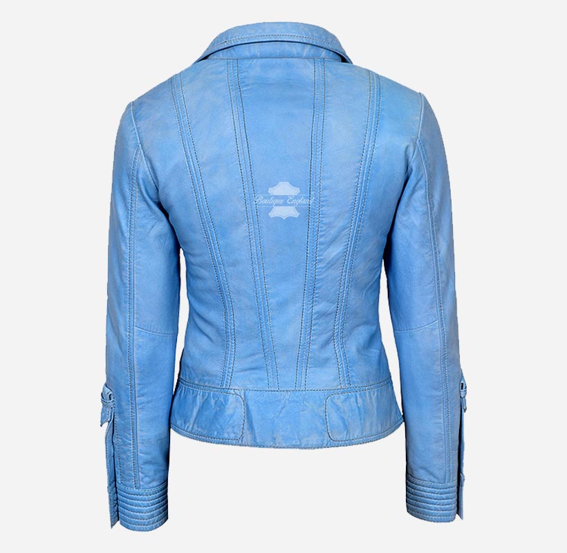 Essence Ladies Biker Leather Jacket Women Fashion Casual Jacket