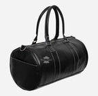 Round Holdall Leather Weekend Bag Travel Bag Duffel Gym Bag