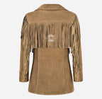 BONNIE Women's Western Fringe Suede Jacket