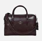 Brown Leather Briefcase Messenger Shoulder Laptop Bag