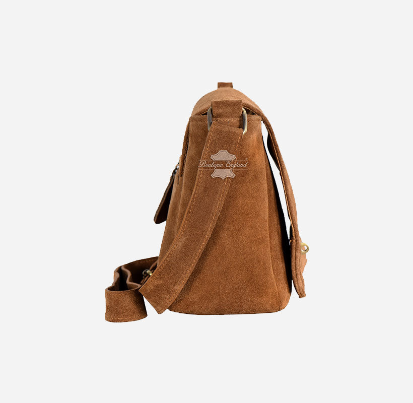 Women Crossbody Messenger Bag Suede Shoulder Bag