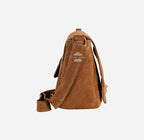 Women Crossbody Messenger Bag Suede Shoulder Bag