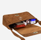 Women Crossbody Messenger Bag Suede Shoulder Bag