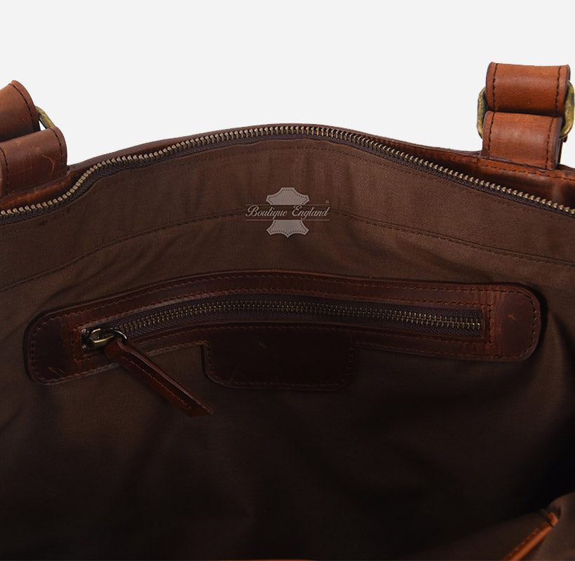 Women's Vintage Leather Shoulder Bag