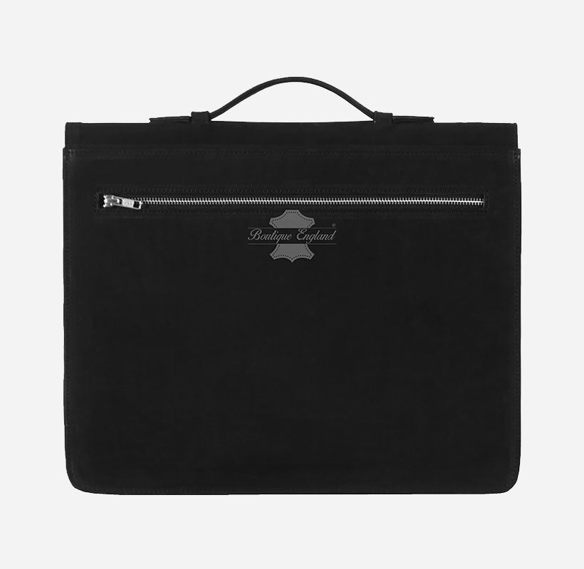 Men's Genuine Leather Briefcase Laptop Bag