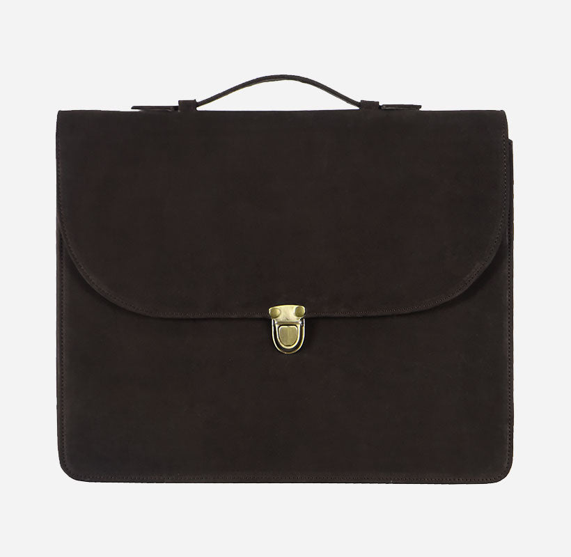 Men's Genuine Leather Briefcase Laptop Bag