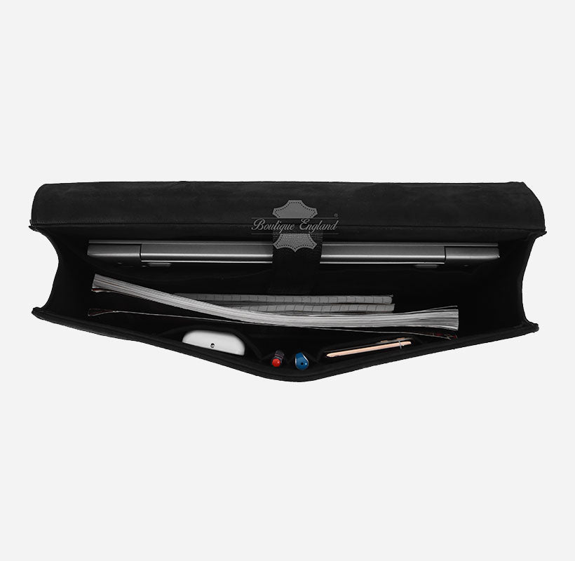 Men's Genuine Leather Briefcase Laptop Bag