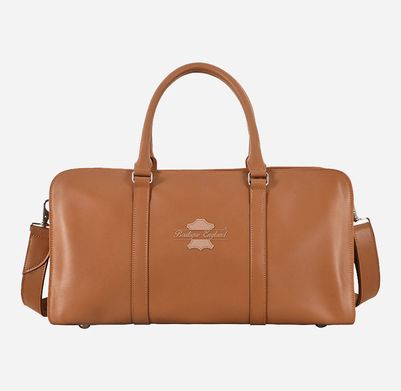 HOLDALL Leather Duffel Bag Weekender Travel & Gym Bag