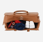 HOLDALL Leather Duffel Bag Weekender Travel & Gym Bag