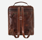 Vintage Leather Slim Backpack (Unisex)