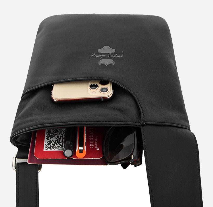 Women's Small Real Leather Crossbody Bag