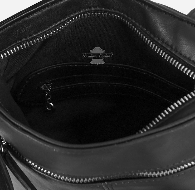 Women's Small Real Leather Crossbody Bag