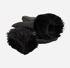 B3 Sheepskin Mitten Gloves Thick Real Shearling Leather Winter Gloves