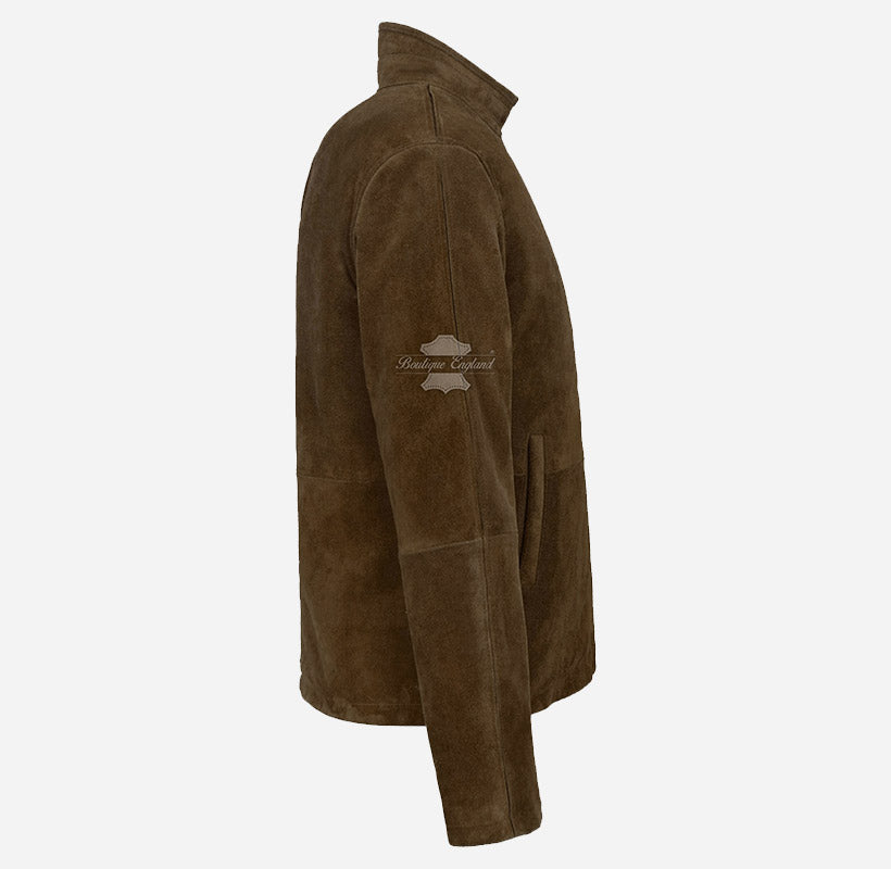 DANIEL CRAIG Matchless Men's Suede Blouson Jacket