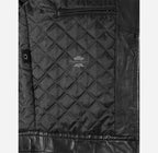 SR Racer Men's Leather Biker Jacket Racer Motorbike Leather Jacket
