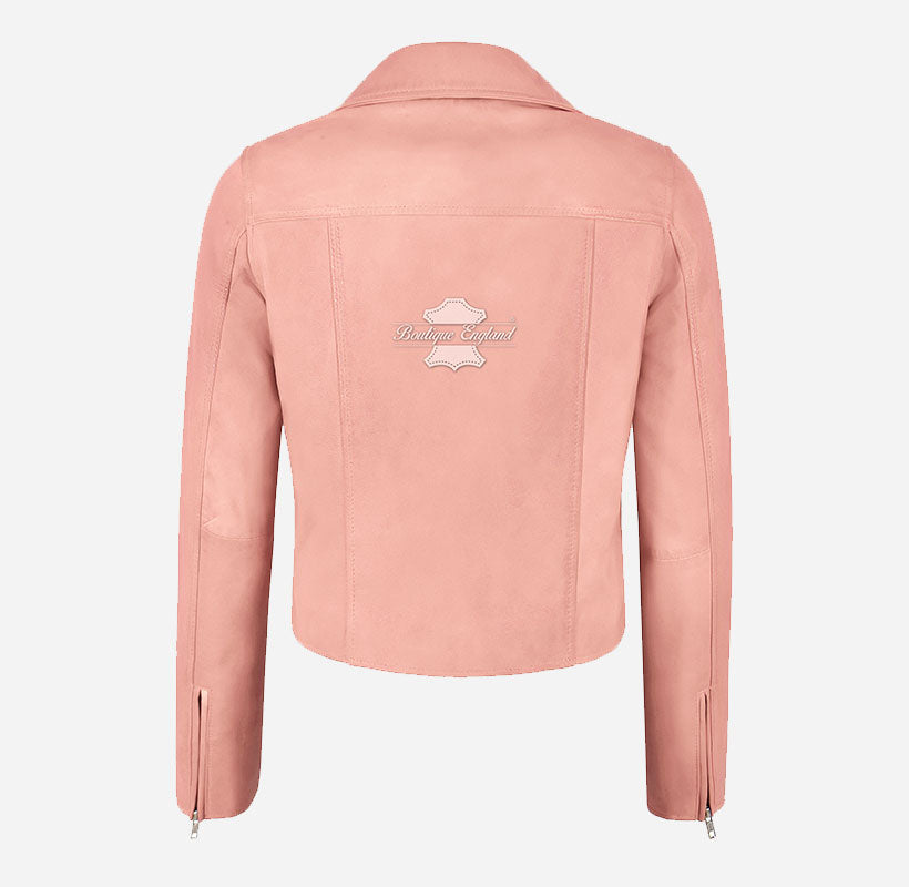 Emma Watson Leather Jacket Women Leather Biker Jacket