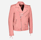 BRANDO Leather Biker Jacket Classic Men's Leather Jacket