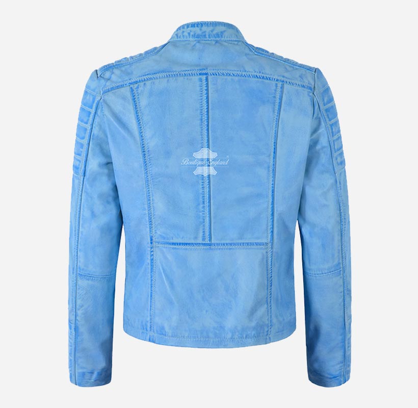 ELORA Ladies Leather Biker Jacket Slim Fit Leather Jacket