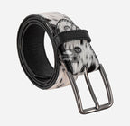 Men’s Genuine Hair-On Cowhide Leather Belt