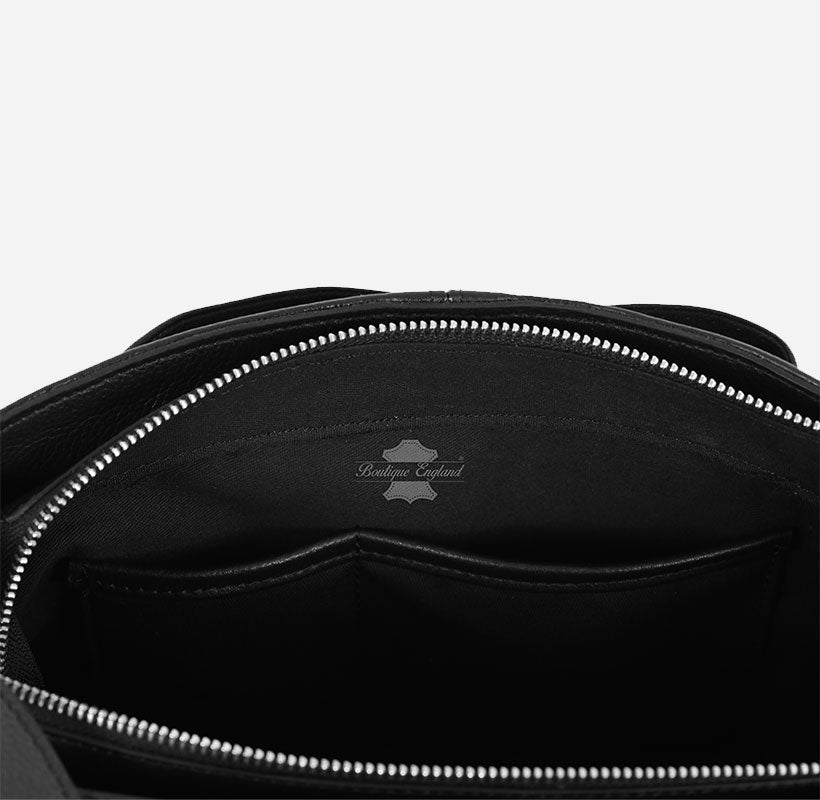 Union Flag Leather Crossbody Bag Women Shoulder Travel Bag