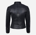 SPEED Women's Leather Racer Jacket