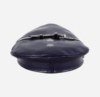 Leather Muir Cap with Chain Police Military Cap