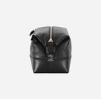 Large Leather Toiletry Bag Black