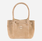 Women’s Suede Bucket Bag Shoulder Tote Handbag