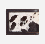 Genuine Hair on Hide Bifold Leather Wallet