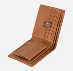 Genuine Hair on Hide Bifold Leather Wallet