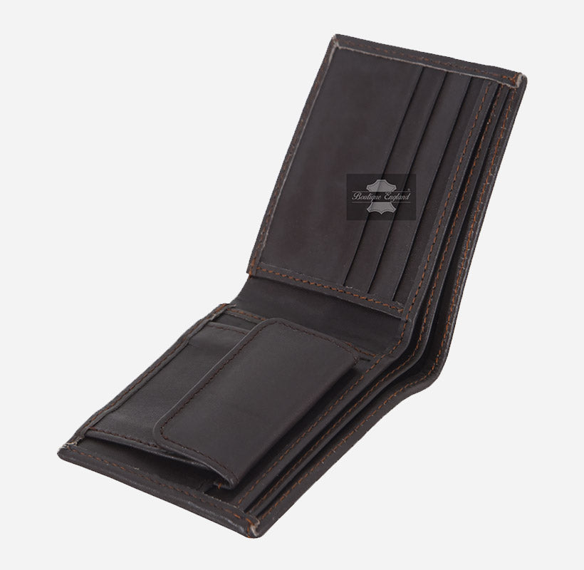 Genuine Hair on Hide Bifold Leather Wallet
