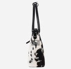 Women’s Hair-On Cowhide Leather Tote Bag