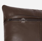 Leather Cushion Covers Pillow Case Home Bed Soft Square Size 16" X 16"