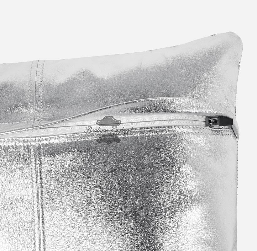 Leather Cushion Covers Pillow Case Home Bed Soft Square Size 16" X 16"