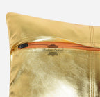 Leather Cushion Covers Pillow Case Home Bed Soft Square Size 16" X 16"