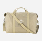 Large Canvas Travel Weekend Bag Leather Strap Duffle Bag