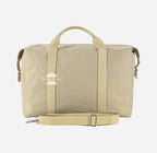 Large Canvas Travel Weekend Bag Leather Strap Duffle Bag