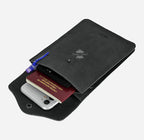 Leather Small Cross Body Bag for Mobile & Accessories