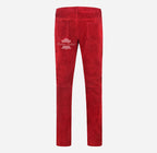 Women Suede Pants Jeans Style Suede Leather Pants