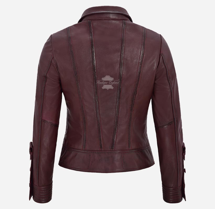 Essence Ladies Biker Leather Jacket Women Fashion Casual Jacket