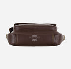 Men's Leather Crossbody Bag Real Leather Shoulder Bag
