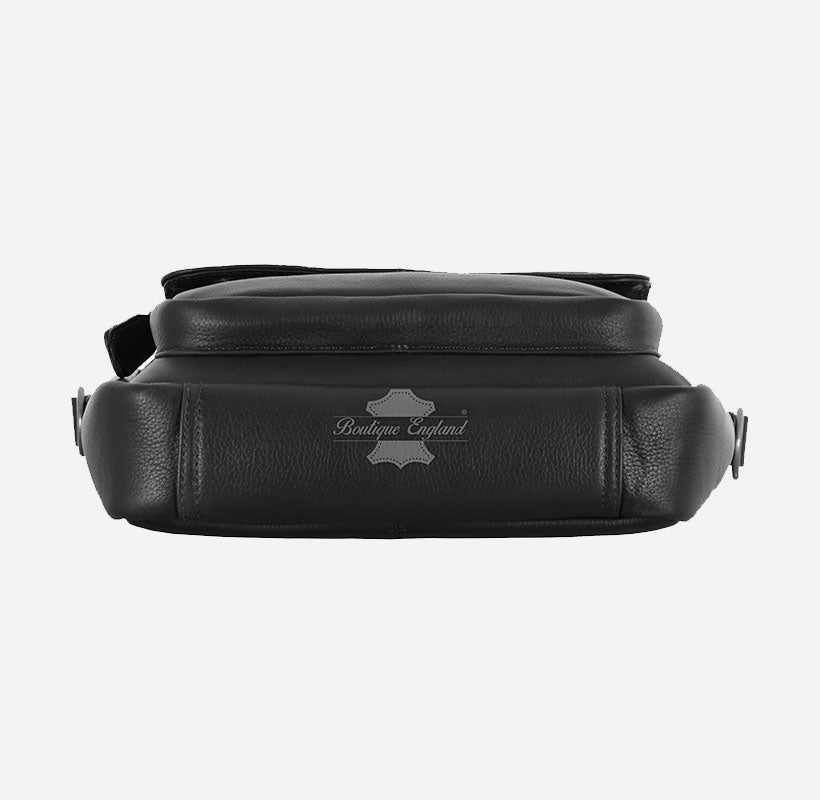 Men's Leather Crossbody Bag Real Leather Shoulder Bag