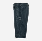 Men's Premium Real Leather Gym Shorts