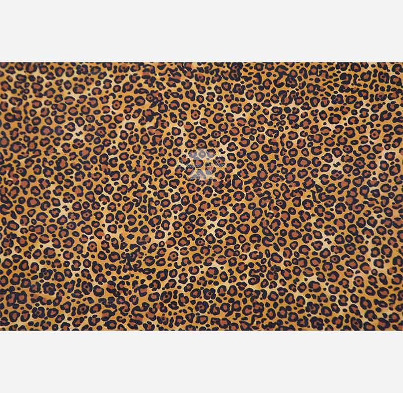 Premium Grade Leopard Print Sheep Leather Skin 6-7 SQ FT